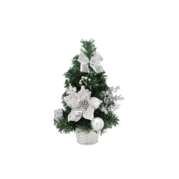 CHRISTMAS TREE 30 CM SILVER