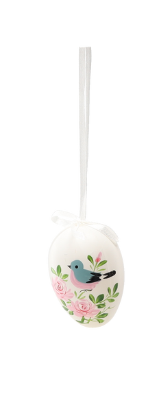 KPL. 6 VELIKONOČNÍCH VAJÍČEK 6 CM V KVĚTECH MIX VZORŮ TUBA *9472