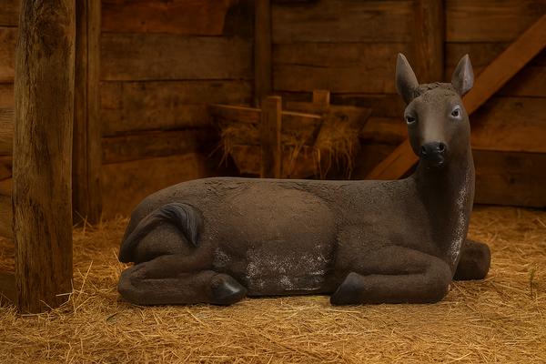 FIGURE OF A DONKEY 55 x 28 x 34.5 cm