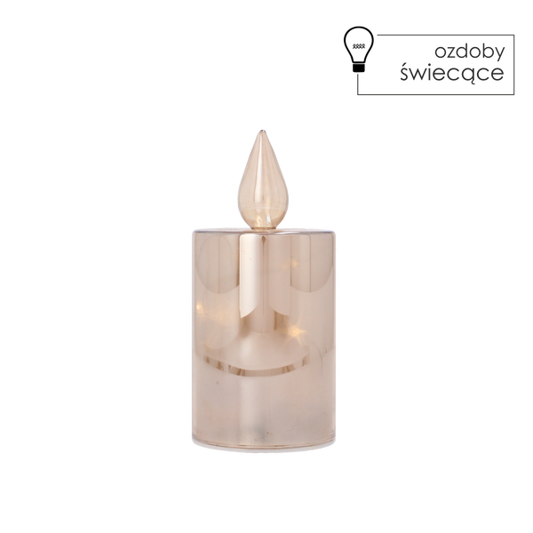 LED LAMPION - SVÍČKA 7 x 15 CM *5762