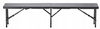 FOLDING CAMPING BENCH 180 X 25 X 43 CM GRAY