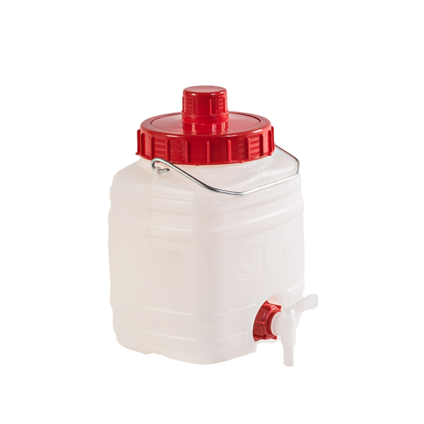 BECZKA 15L Z ZAKRĘTKĄ, UCHWYTEM PLASTIKOWYM I ODPOWIETRZNIKIEM *5035