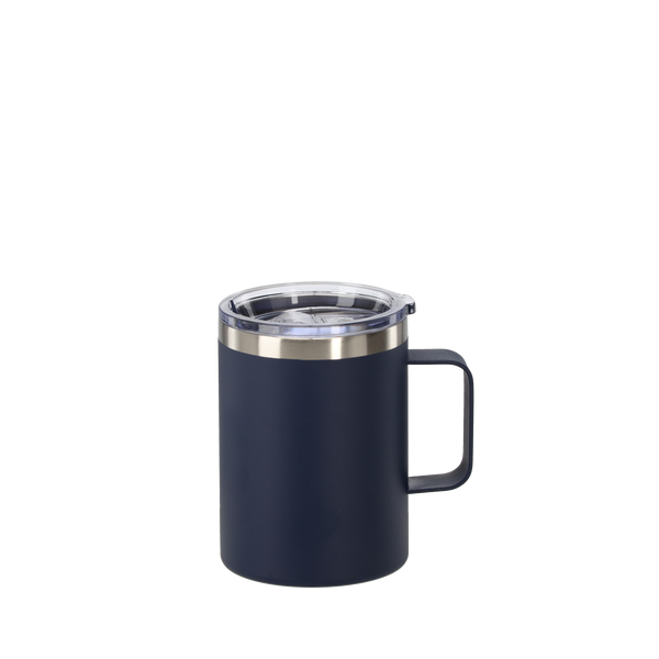 THERMAL MUG WITH HANDLE 350 ML NAVY BLUE