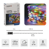 LAMPKI LED DRUCIKI NA SZPULI 1000L MULTIKOLOR, DŁ. 3 + 100 M *0108