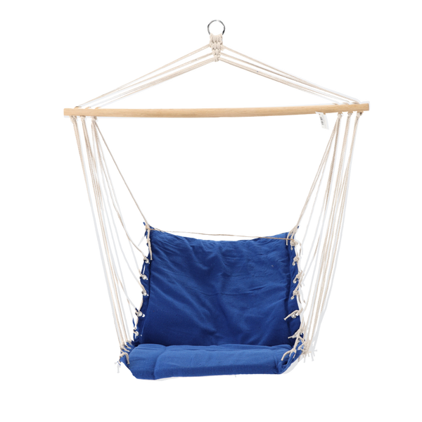 HAMAC - BALANSOAR - SCAUNUL BRAZILIAN PENDUL 60x120x130cm ALBASTRU ÎNTUNECAT *3388