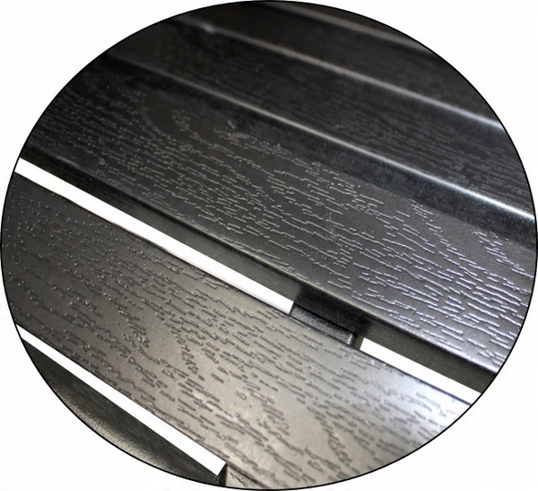 BANCĂ PENTRU GRĂDINĂ 125 x 60 x 80 ÎNTUNECATĂ *5842