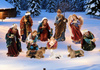 SET OF CHRISTMAS FIGURES