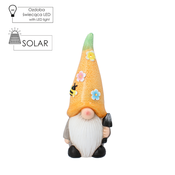 FIGURĂ DE GRĂDINĂ - PINGUIN 17 x 14,2 x 41 CM LED *7775