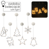 CHRISTMAS WINDOW DECORATION LED 10L MIX 6 DESIGNS