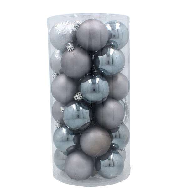 KPL. 30 BOMBEK 6 CM OLIIV/ANO/GRAPHIT *7238