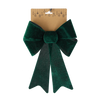 CHRISTMAS BOW GREEN 23 x 38 CM