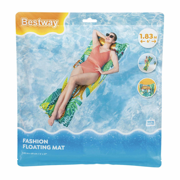 Bestway® 6' x 27"/1.83m x 69cm Fashion Floating Mat