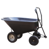 WÓZEK OGRODOWY CZARNY 160 L 