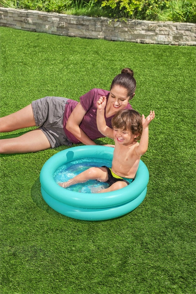 Bestway® 24" x H6"/61cm x H15cm Round 2-Ring Kiddie Pool