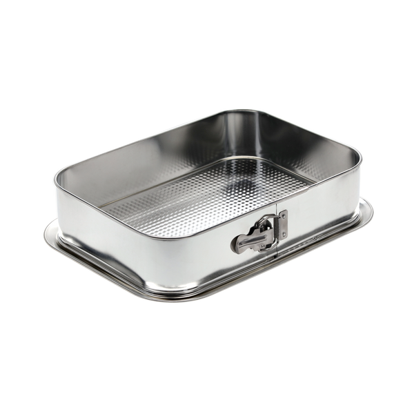 EMBOSSED RECTANGULAR CAKE MOULD 34X24CM