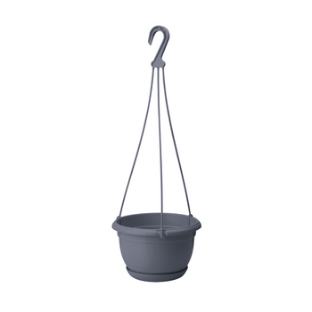 Hanging Planter Malta 190mm Anthracite*0333