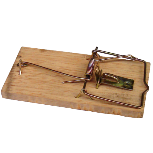 WOODEN MOUSE TRAP /ROS/