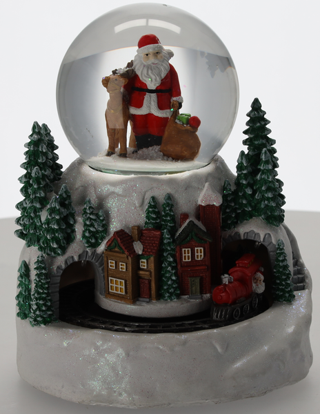 HRÁČKA BOHOSLOVIE. LED ZIMNÉ MESTO S SNEHOVOU KULOU 19,6 x 19,1 x 24 cm *2430