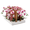 FLORĂ ARTIFICIALĂ - ORCHIDEE MIX 3 CULORI 30 CM pachet=12 buc palet=36 buc *4825
