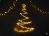 CHRISTMAS DECORATION - CHRISTMAS TREE 120 LEDS WARM WHITE