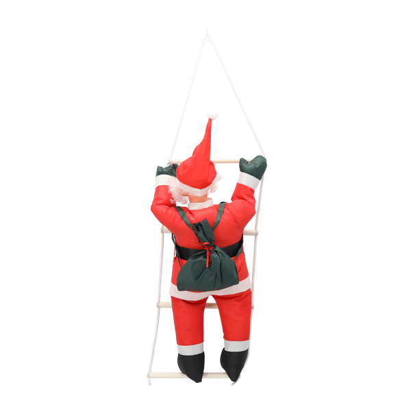 SANTA CLAUS CLIMBING THE LADDER 60 CM