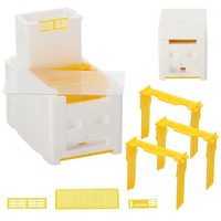 Wedding hive 3-frame with styrofoam feeder