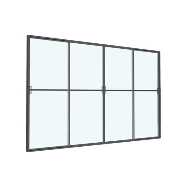 DRZWI PRZESUWNE POLIWĘGLANOWE DO PERGOLI ALUMINIOWEJ SZARE 3 M