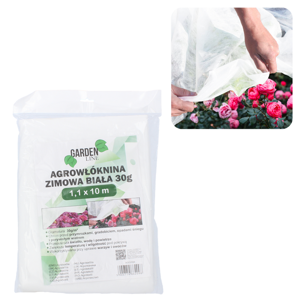 AGROFIBRĂ 1.1 x 10 M IARNĂ/PRIMĂVARĂ ALBĂ 30g *2098