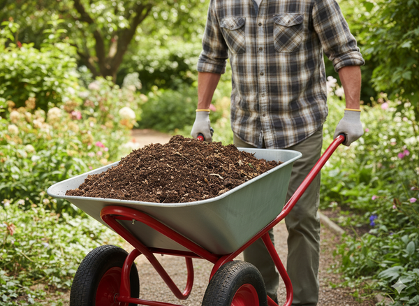 TACZKA - POJEMNOŚĆ 140 L - CZERWONA 