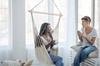 HAMMOCK - SWING - BRAZILIAN HANGING CHAIR BOHO 130X100 CM