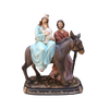FIGURA BOŻONARODZENIOWA - ŚWIĘTA RODZINA NA OSIOŁKU 94 x 52 x 117 CM *3339