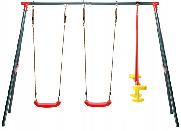 FOUR-SEATER GARDEN SWING 290 x 180 x 200 CM