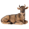 FIGURA KROWA 19 x 38 x 25 cm (76.2 CM) polyresin *2719
