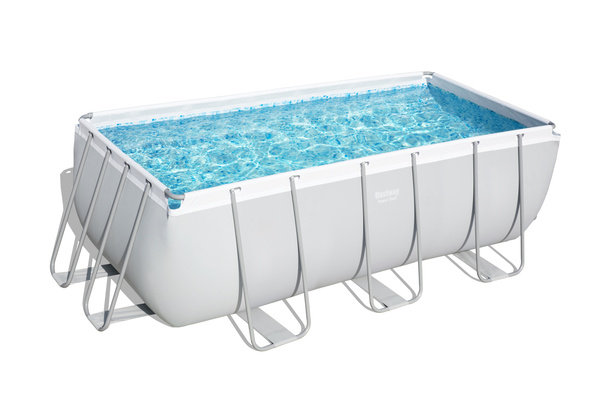 FRAME POOL 4.12 x 2.01 x 1.22 M (POOL, SAND PUMP, LADDER, DISPENSER) *0258 *6288