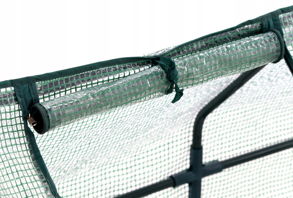 Small Green Garden Greenhouse 120 x 62 x H60/30 cm