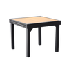 ROZKLADACÍ ALUMINIOVÝ STÔL "ALEX" 90/180 x 90 x 75,5 CM *0381