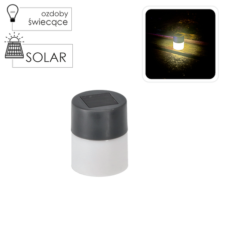 SET OF 4 LED SOLAR TABLE LAMPS WARM WHITE