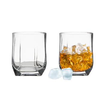 6 WHISKY GLASSES SET 320 ML