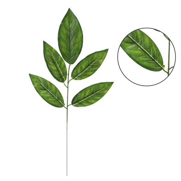 ARTIFICIAL BRANCH - MANGO LEAF 59 x 25 CM