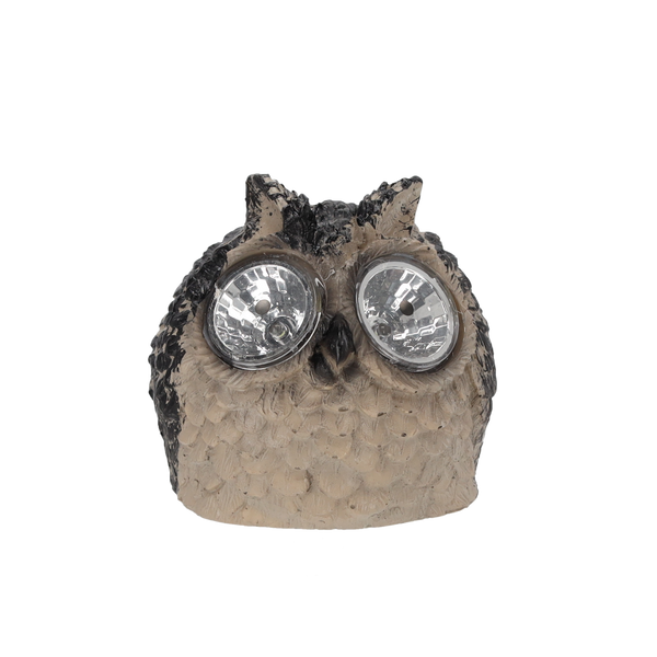 SOLÁRNA LAMPY SOVA 11,5 x 10 x 11,2 CM disp.12ks *0043