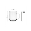 SKLENENÝ HRNČEK SZYMEK 220ML*7304