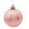 SET OF 10 BAUBLES 6 CM OLIVE/COPPER/GRAPHITE