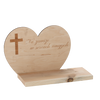 PODSTAWKA POD ZNICZ SERCE 05 NIEOPALANA 22x30x15,5cm *7844*