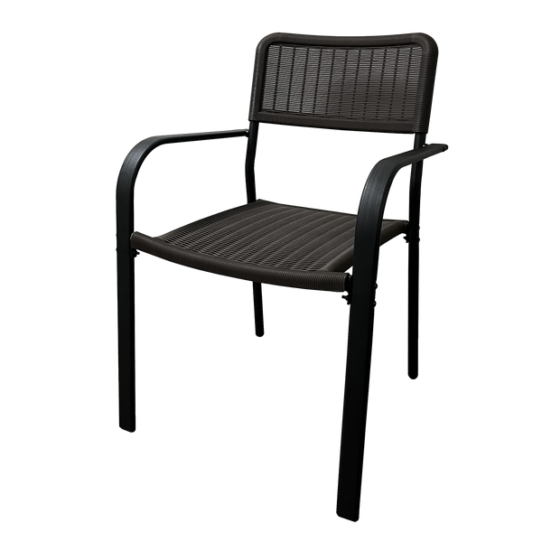 ZÁHRADNÉ STOLIČKY HNEDÉ 60 x 55 x 82 CM *8048