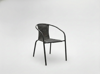 GARDEN CHAIR dark brown /for 2chairs+table/ 52 x 60 x 72 cm *2255