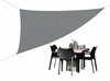 BEIGE TRIANGULAR SUNSHADE SAIL 3,6 X 3,6 X 3,6M