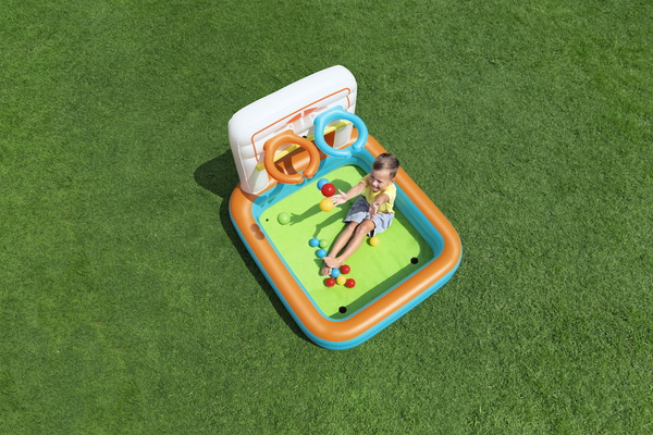 Bestway 47" x 42" x 33"/1.20m x 1.07m x 84cm Kick 'N Swish 3-in-1 Multi-Use Ball Pit