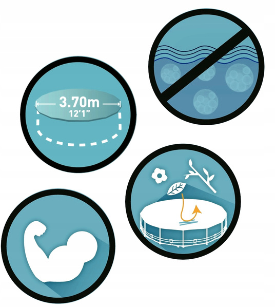 Flowclear™ 12'/3.66m Pool Cover