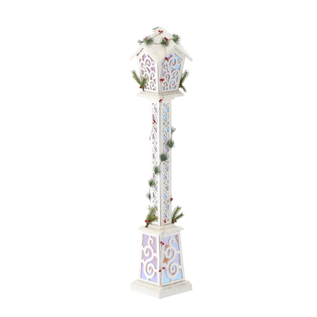 Vianočná biela LED lampa 20 x 20 x 120 CM *5263