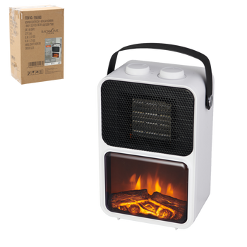 ELECTRIC FAN HEATER - FIREPLACE IMITATION 13,5 X 21 X 36 CM 600/1200W